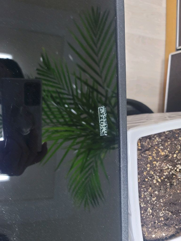 블랙 강화유리 소파 거실 테이블 이미지