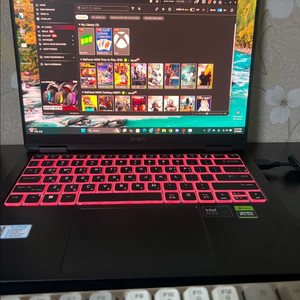 HP Omen 14 Slim RTX 4060 게이밍 노트북 이미지