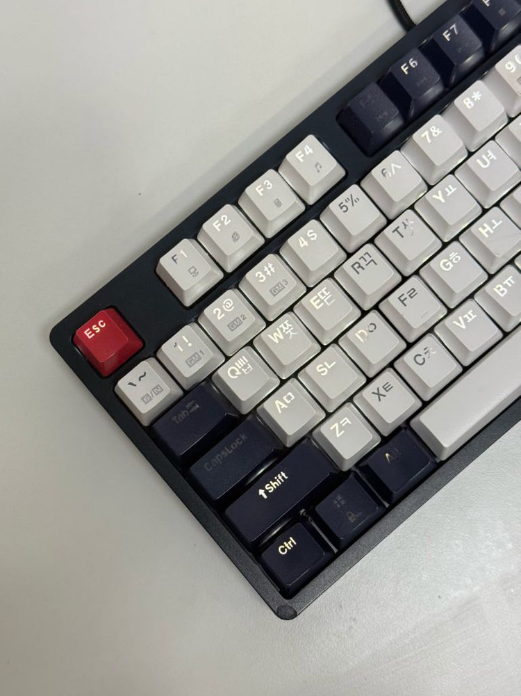 [이벤트]앱코해커 K611 네이비 텐키리스 키보드 마우스 헤드셋 스피커 사운드바 이미지