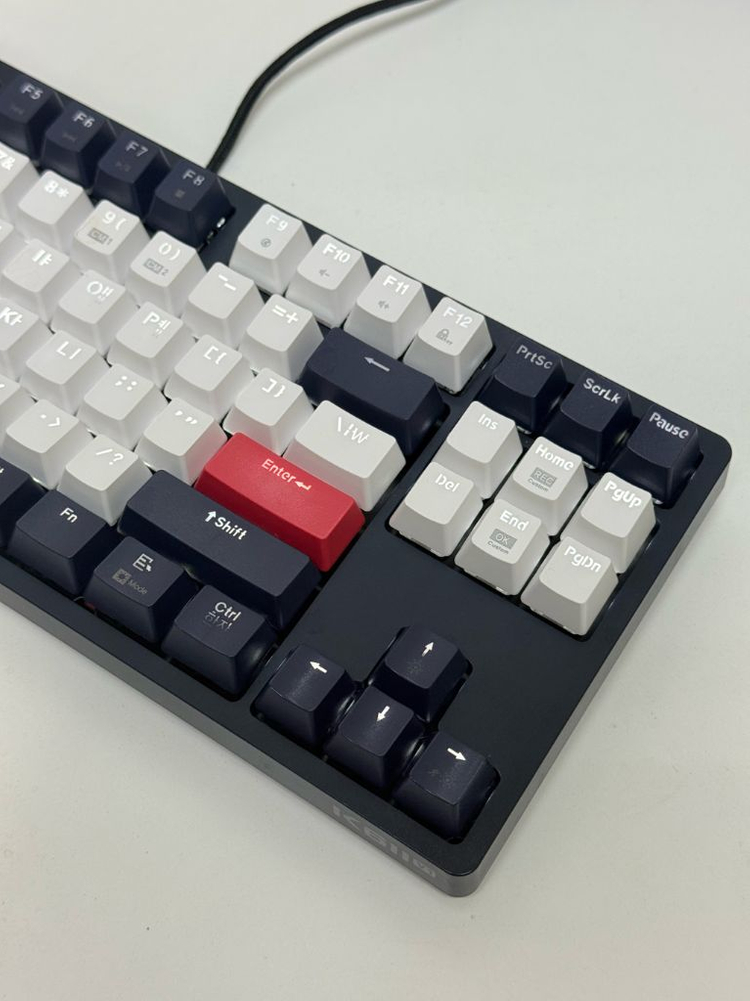 [이벤트]앱코해커 K611 네이비 텐키리스 키보드 마우스 헤드셋 스피커 사운드바 이미지