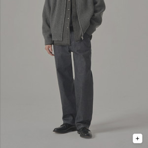 인더로우 풀집업 니트 이미지