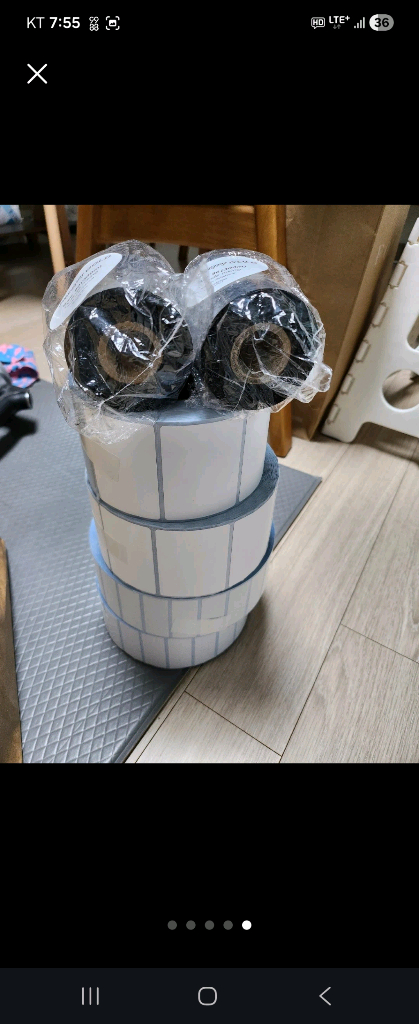 빅솔론 SLP-T400 바코드 라벨 프린터 이미지