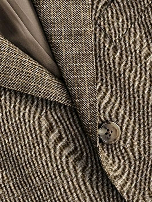 에르메네질도 제냐 울·실크 블레이저 [ 로로피아나 톰포드 에르메스 키톤 쿠치넬리 루이비통 ] 이미지