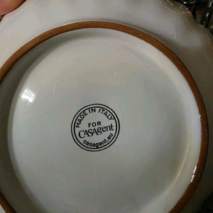이탈리아산 빈티지 접시 이미지