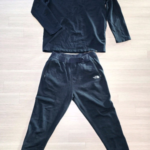 노스페이스 츄리닝 상하의 세트>> 블랙 이미지