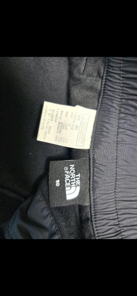 노스페이스 츄리닝 상하의 세트>> 블랙 이미지