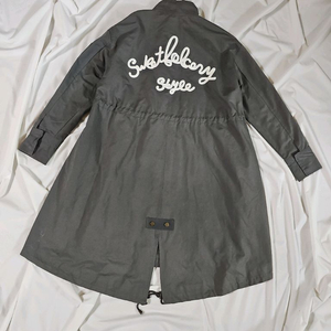 제평 제이코코 레터링 오버핏 트렌치 코트 야상 점퍼 자켓 제일평화 이미지