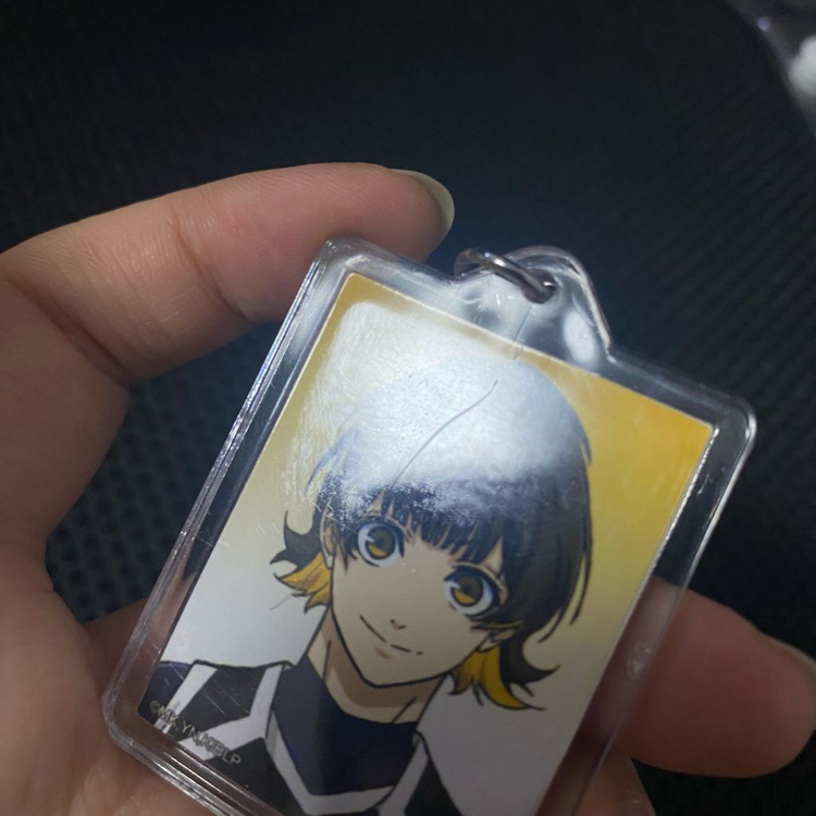 블루록 바치라 증명사진 키링 이미지