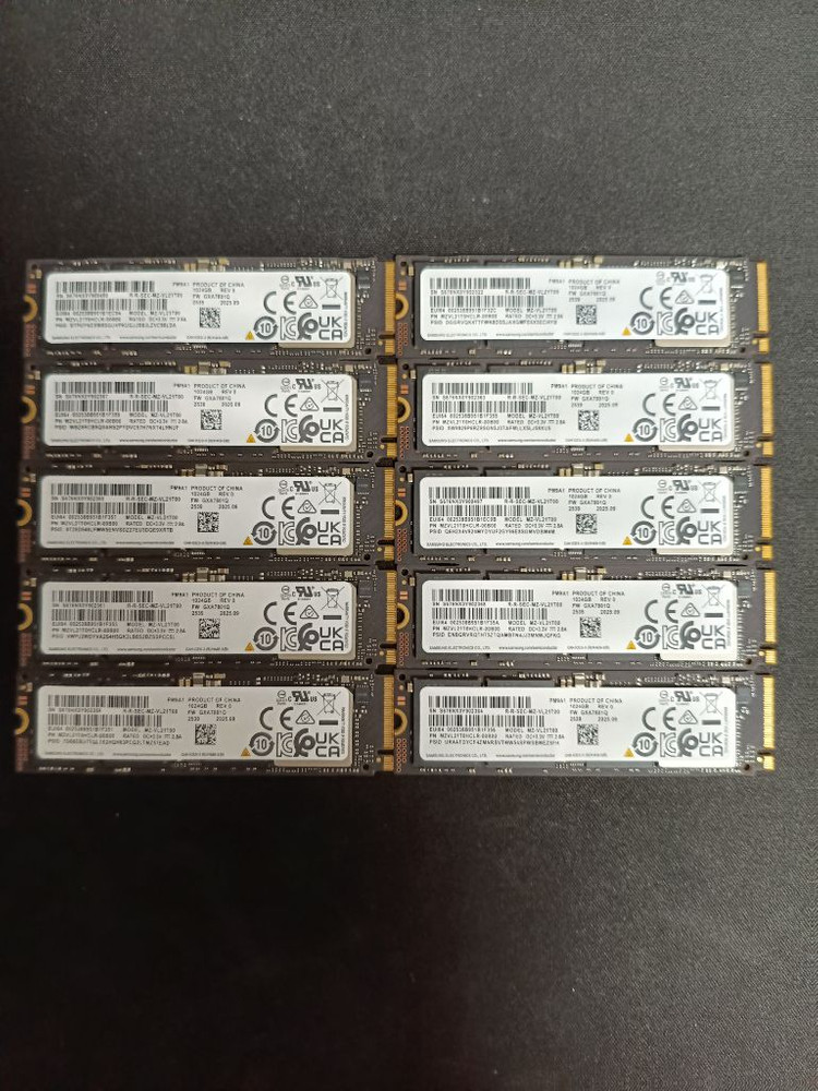 (새상품)삼성 M.2 NVMe SSD 1TB(980pro oem)팝니다 이미지