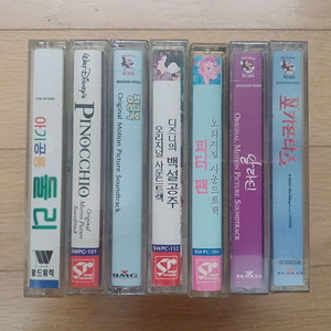 만화 O.S.T 미개봉 카세트테이프 이미지