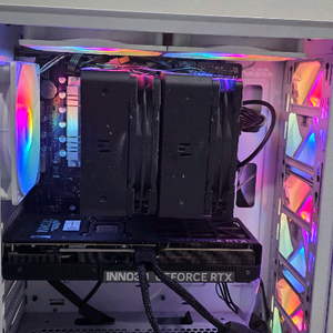 고사양 게이밍 PC 컴퓨터 본체 팝니다 RTX5070 라이젠7950X 완본체 급처 이미지