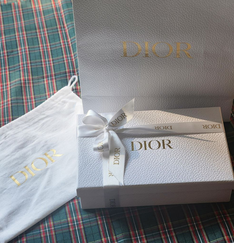 디올 Dior 미니 새들 가방 파우치 스트랩 정품 이미지