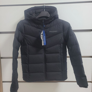 새상품)디스커버리 여성 구스 후드 경량패딩 90 S 이미지