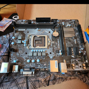 ASUS Q170M-C 메인보드, G4560CPU (부품용) 이미지