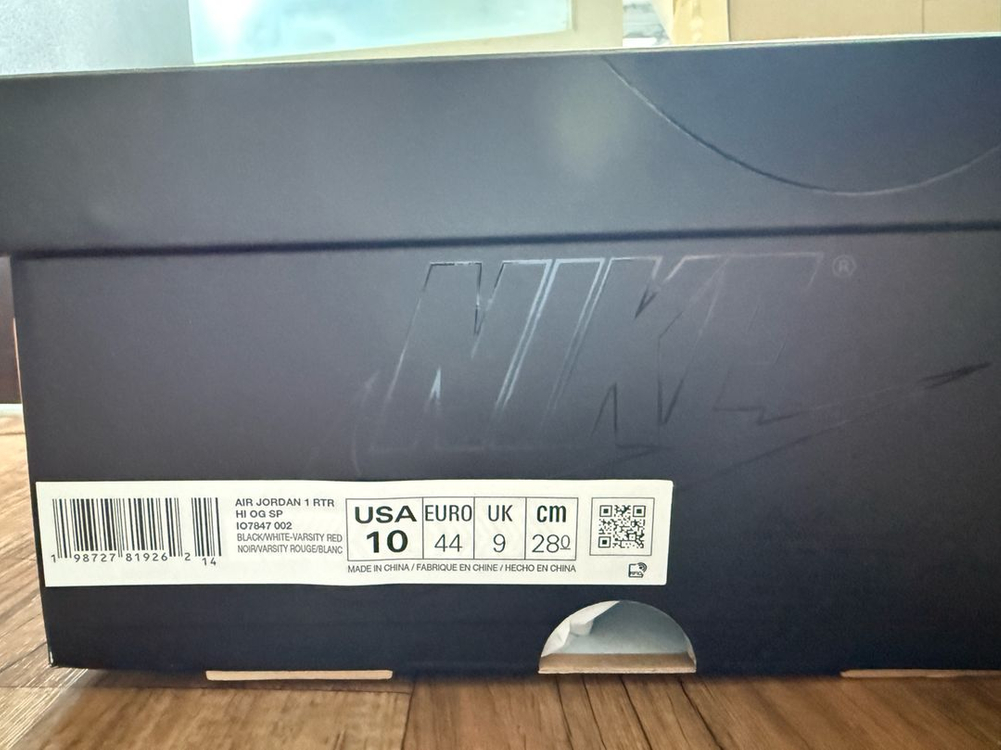 나이키 에어 조던 1 레트로 하이 OG x Union x Fragment 280 이미지