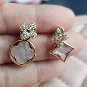 루이 귀걸이 로골 언발귀걸이 투웨이 귀걸이 자개귀걸이 (새상품) 이미지