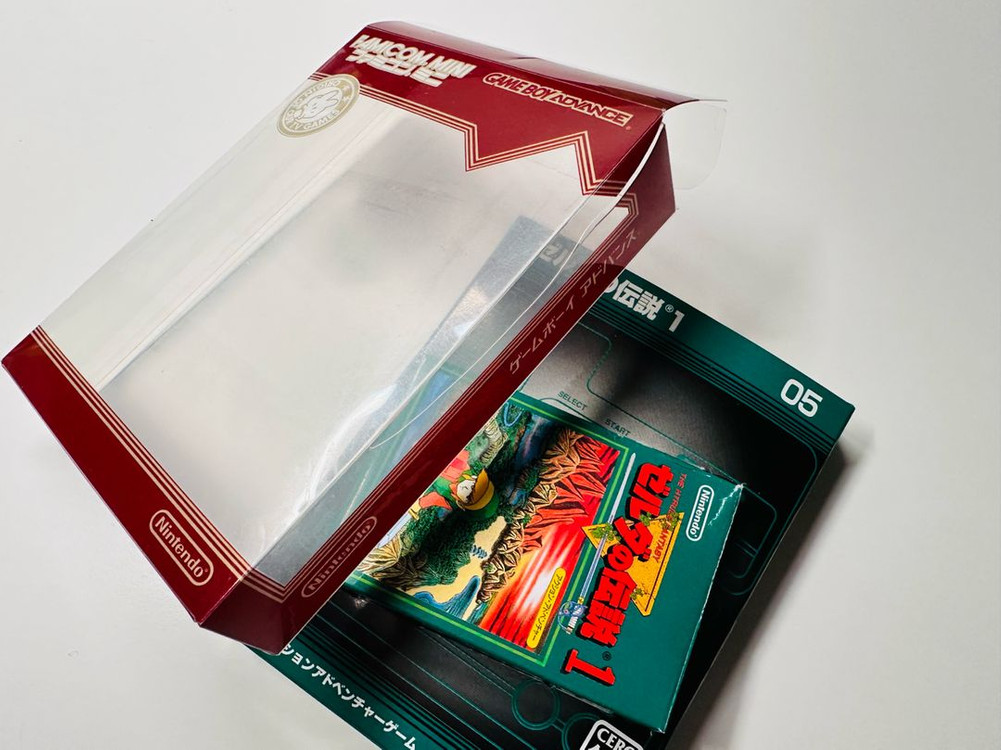 닌텐도 GBA 게임보이 어드밴스 젤다의 전설 패미컴 미니 곽팩 판매 이미지