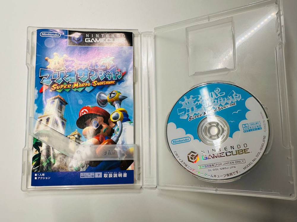 닌텐도 GC 게임큐브 슈퍼마리오 선샤인 곽팩 판매 (GBA, 게임보이) 이미지