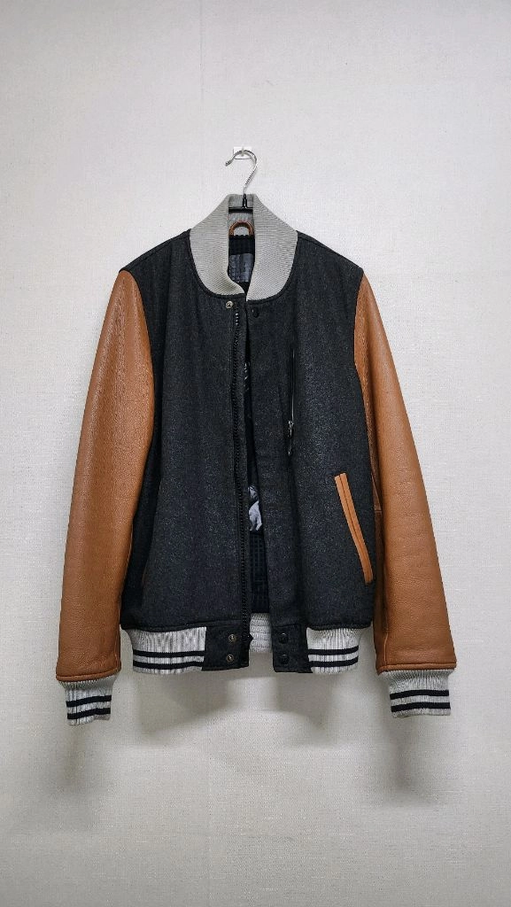 나이키 NSW 디스트로이어 자켓 95 / 울 레더 바시티 자켓 봄버 이미지