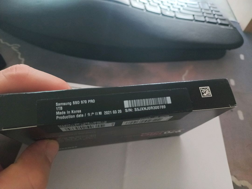 삼성 970 Pro M.2 NVMe SSD 1TB MLC 이미지