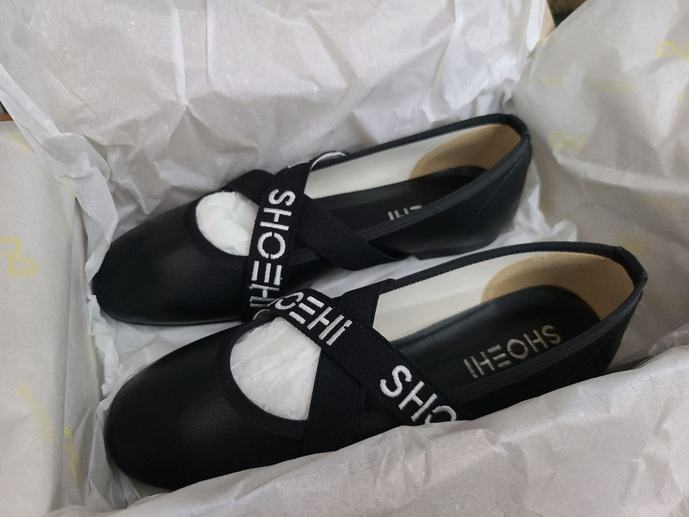 무료배송) 슈하이 플랫슈즈 리나 X 발레리나 플랫 이미지