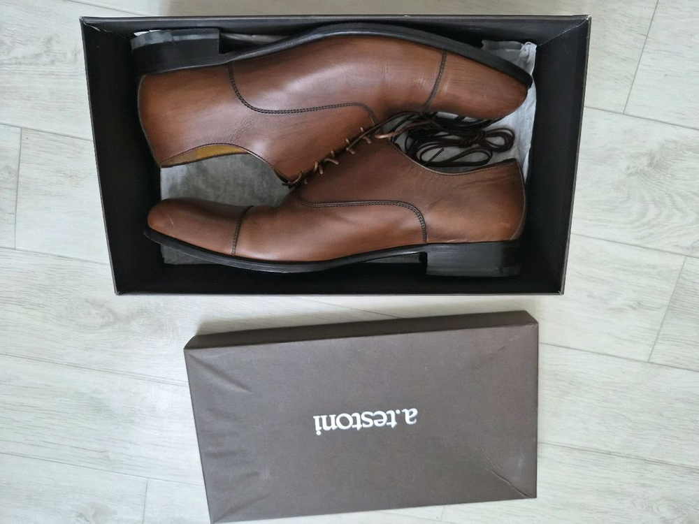 아테스토니 이태리 명품 남성 구두 270 이미지