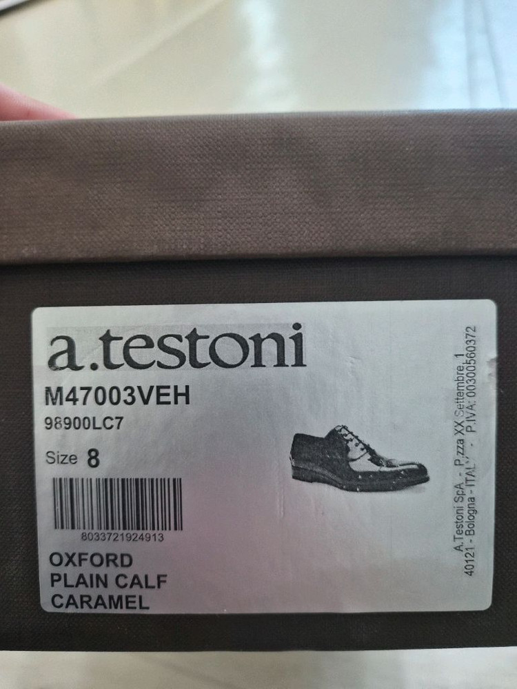 아테스토니 이태리 명품 남성 구두 270 이미지