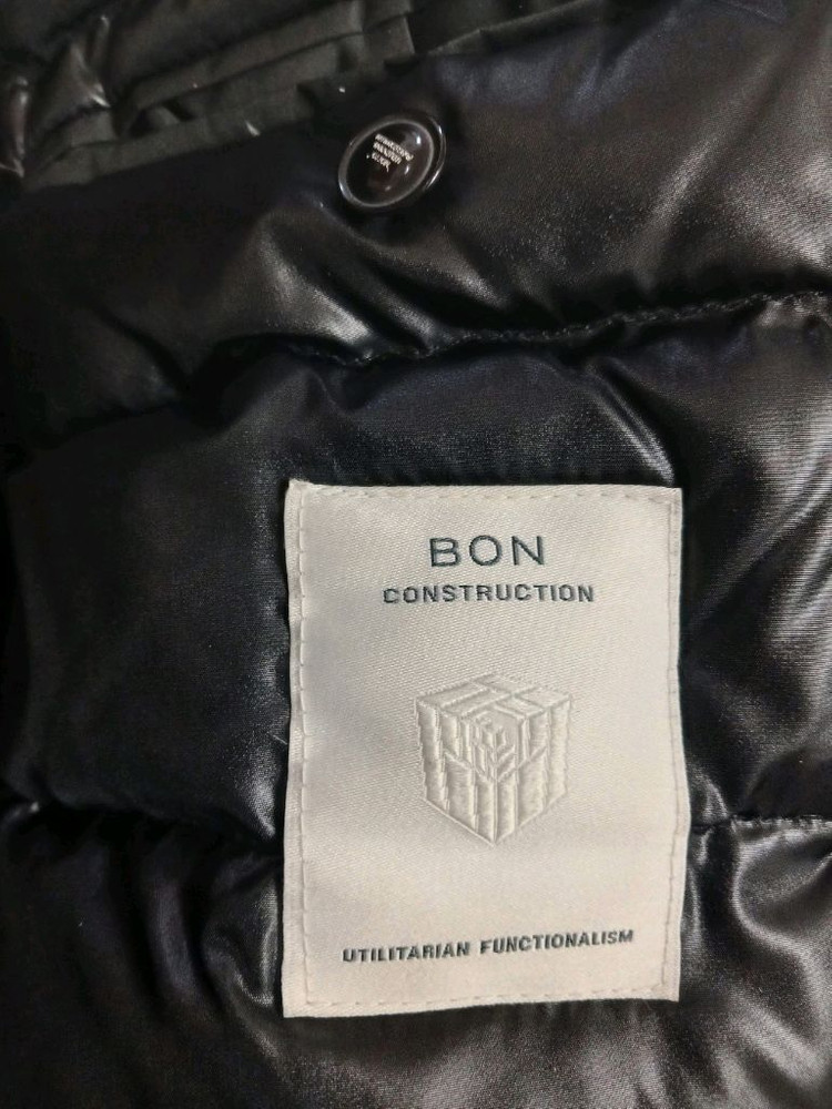 BON (본 정품) 남성 다운 패딩 코트 자켓 (블랙) (100) (깨끗하고 좋아요) 이미지