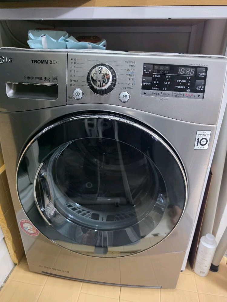 LG 트롬 F21VBW 21kg 세탁기 + RH9SAW 9kg 건조기 이미지