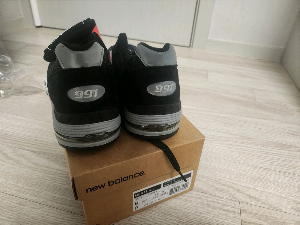 뉴발란스 991 270 블랙 급처 합니다 이미지