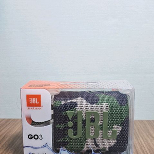 JBL GO3 블루투스 스피커 카모 미개봉 이미지