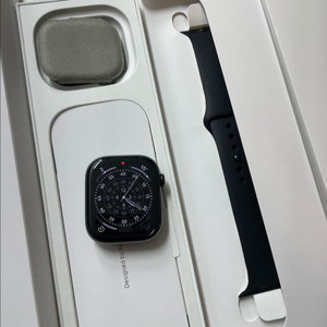 애플워치10티타늄 46mm 슬레이트 신품급 이미지