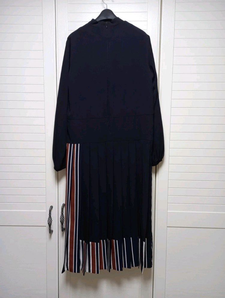 M12 플리츠 원피스(55~66) ㅡ새상품 이미지