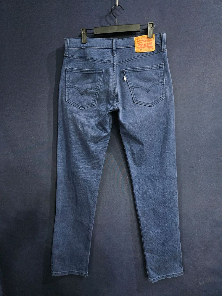 리바이스 511 다크블루 남성 슬림핏 허리 32 데님팬츠 이미지
