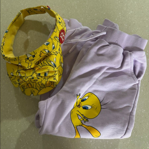 베베드피노 트위티 바지 110 모자 일괄 이미지