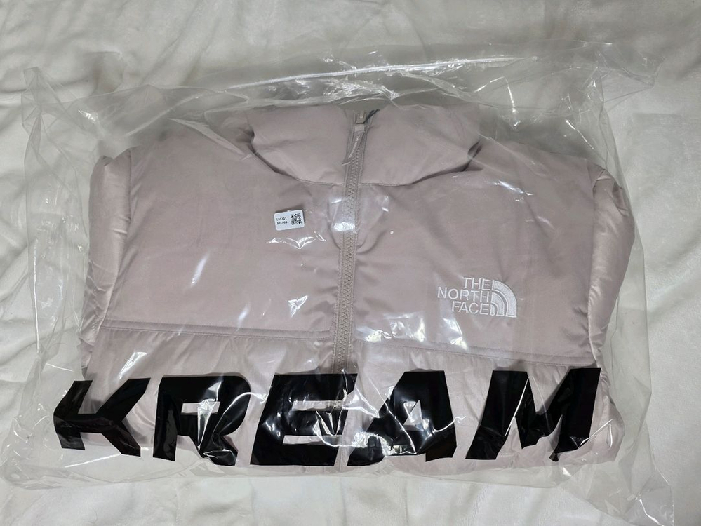 [택달린 새상품] 노스페이스 화이트라벨 크롭 눕시 크림 베이지 L(95) 이미지