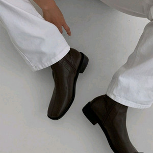 새상품) 라룸 시카고앵클부츠 삭스부츠 브라운 230 스퀘어토 이미지