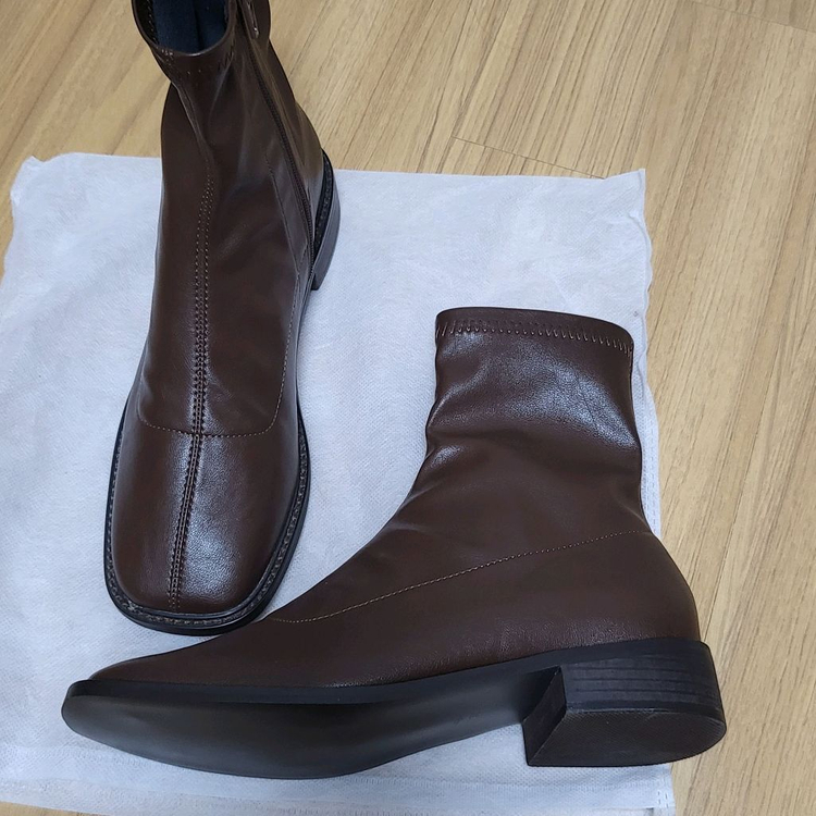 새상품) 라룸 시카고앵클부츠 삭스부츠 브라운 230 스퀘어토 이미지