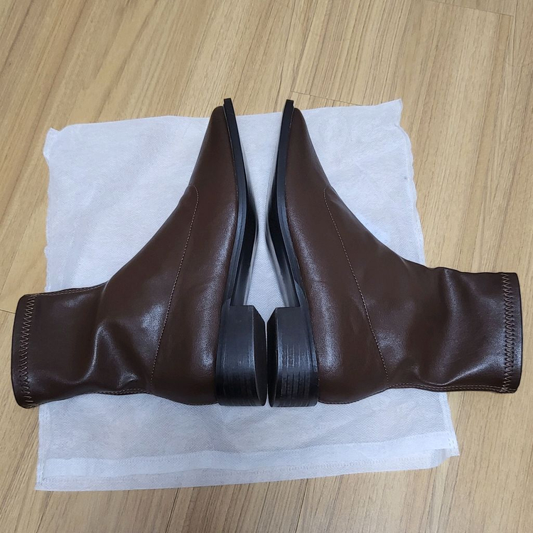 새상품) 라룸 시카고앵클부츠 삭스부츠 브라운 230 스퀘어토 이미지