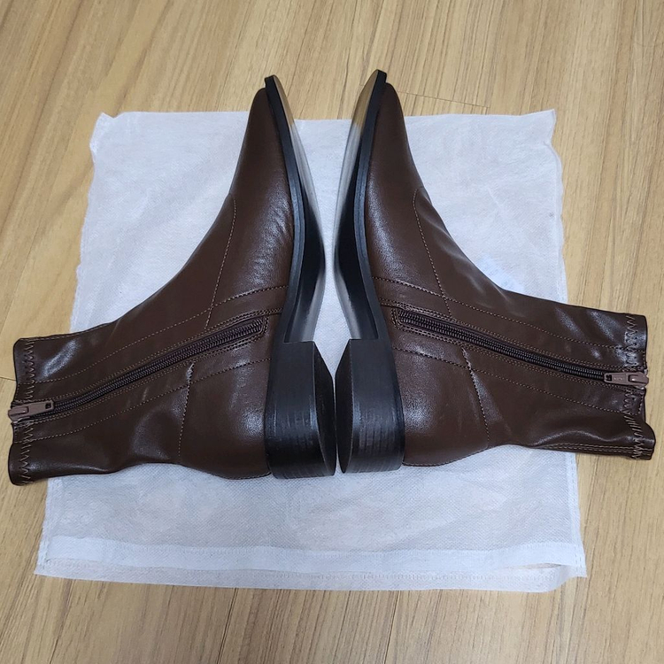 새상품) 라룸 시카고앵클부츠 삭스부츠 브라운 230 스퀘어토 이미지