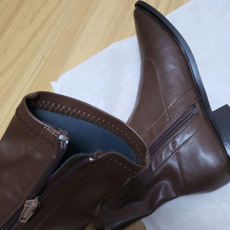 새상품) 라룸 시카고앵클부츠 삭스부츠 브라운 230 스퀘어토 이미지