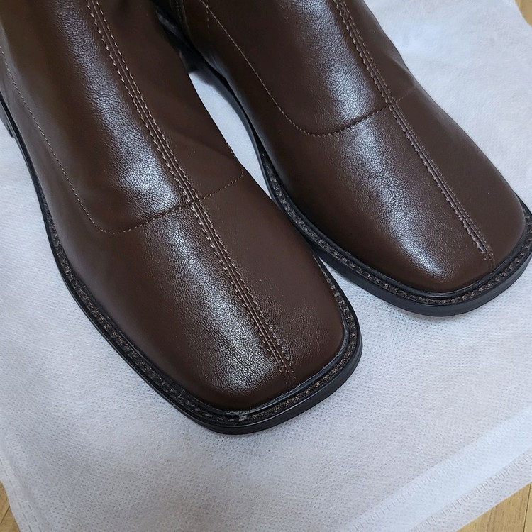 새상품) 라룸 시카고앵클부츠 삭스부츠 브라운 230 스퀘어토 이미지