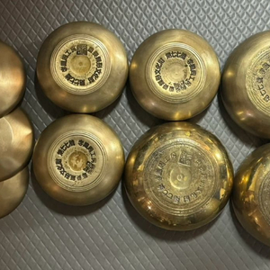 (국가무형문화재) 제77호 이봉주 방짜유기 (밥+국그릇) 이미지