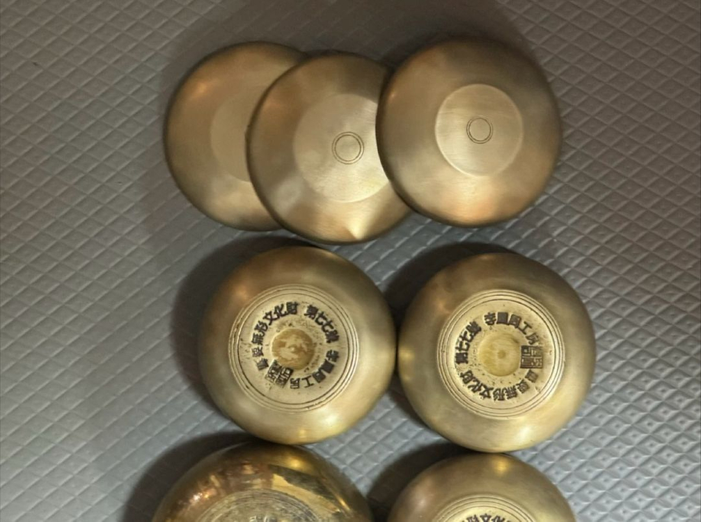 (국가무형문화재) 제77호 이봉주 방짜유기 (밥+국그릇) 이미지