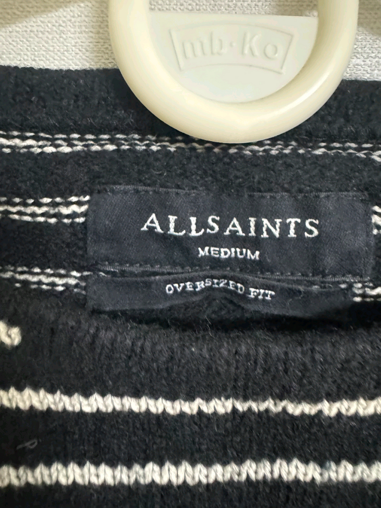 올세인츠 울혼방 크롭 니트 (100) 이미지