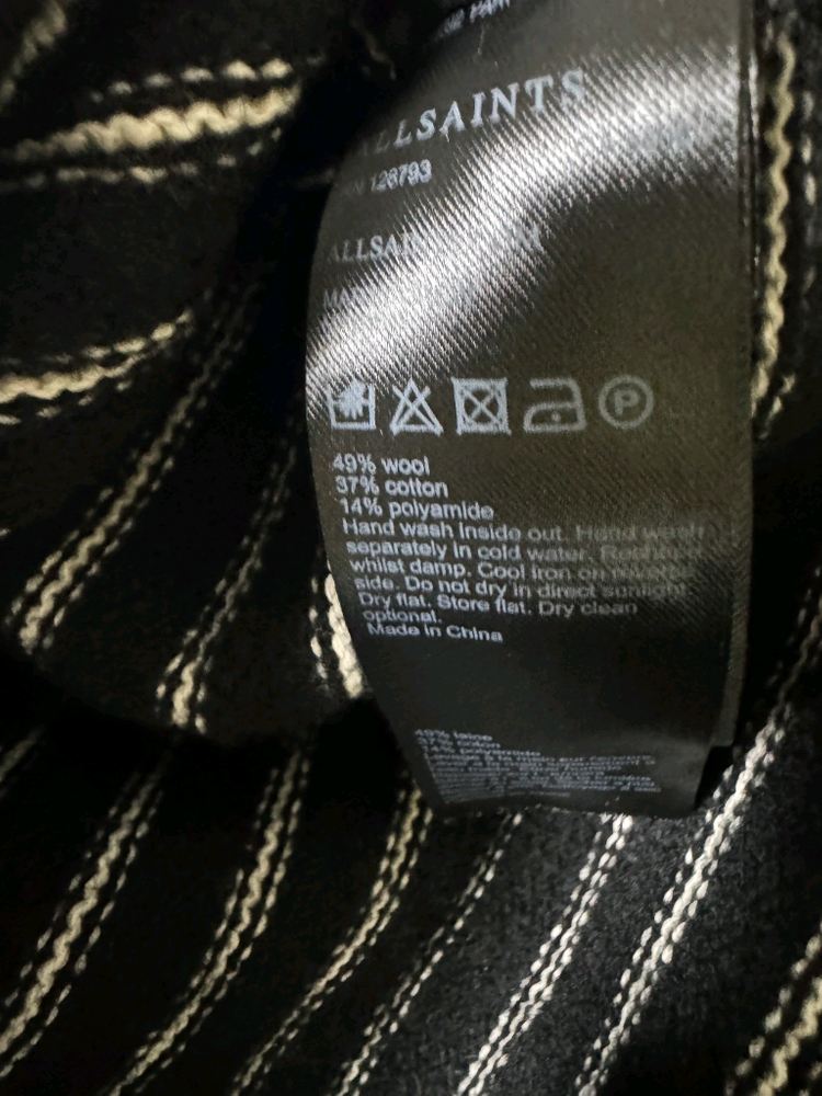 올세인츠 울혼방 크롭 니트 (100) 이미지