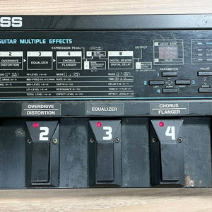 일제 보스 최소 아날로그 멀티이펙터 ME-5 이미지