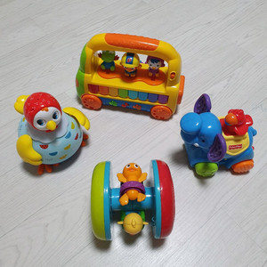 [일괄] 꼬꼬맘 뽀로로뮤직버스 개구리 오리 피셔프라이스 아기장난감 이미지