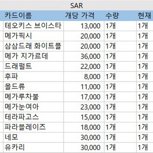 포켓몬카드 SAR,MA,UR 판매합니다 이미지