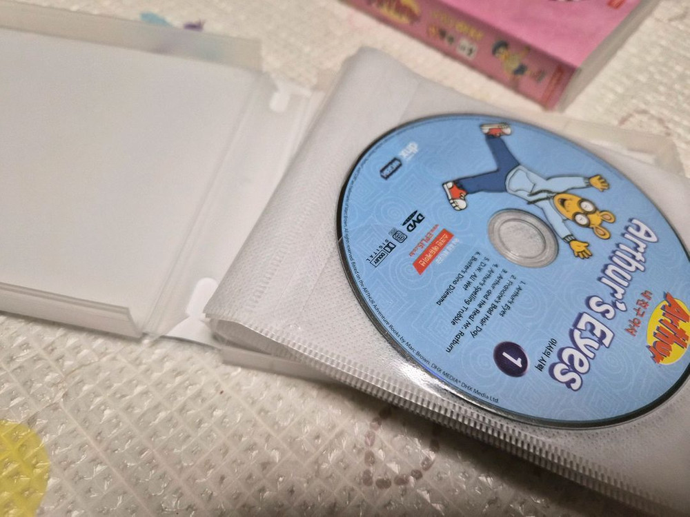 베런스타인 베어즈 1,2,3집 + 아서 1,2,3집(한정판) DVD 이미지